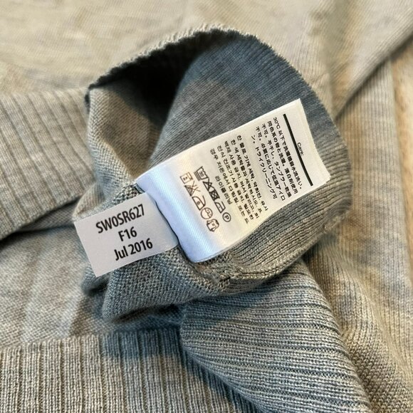 Smartwool Men's Sparwood V-Neck Merino Sweater, Light Gray Heather, Medium - Picture 6 of 7